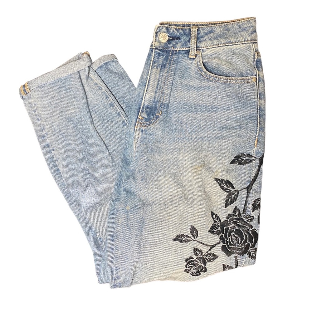 Pacsun Jeans with Roses